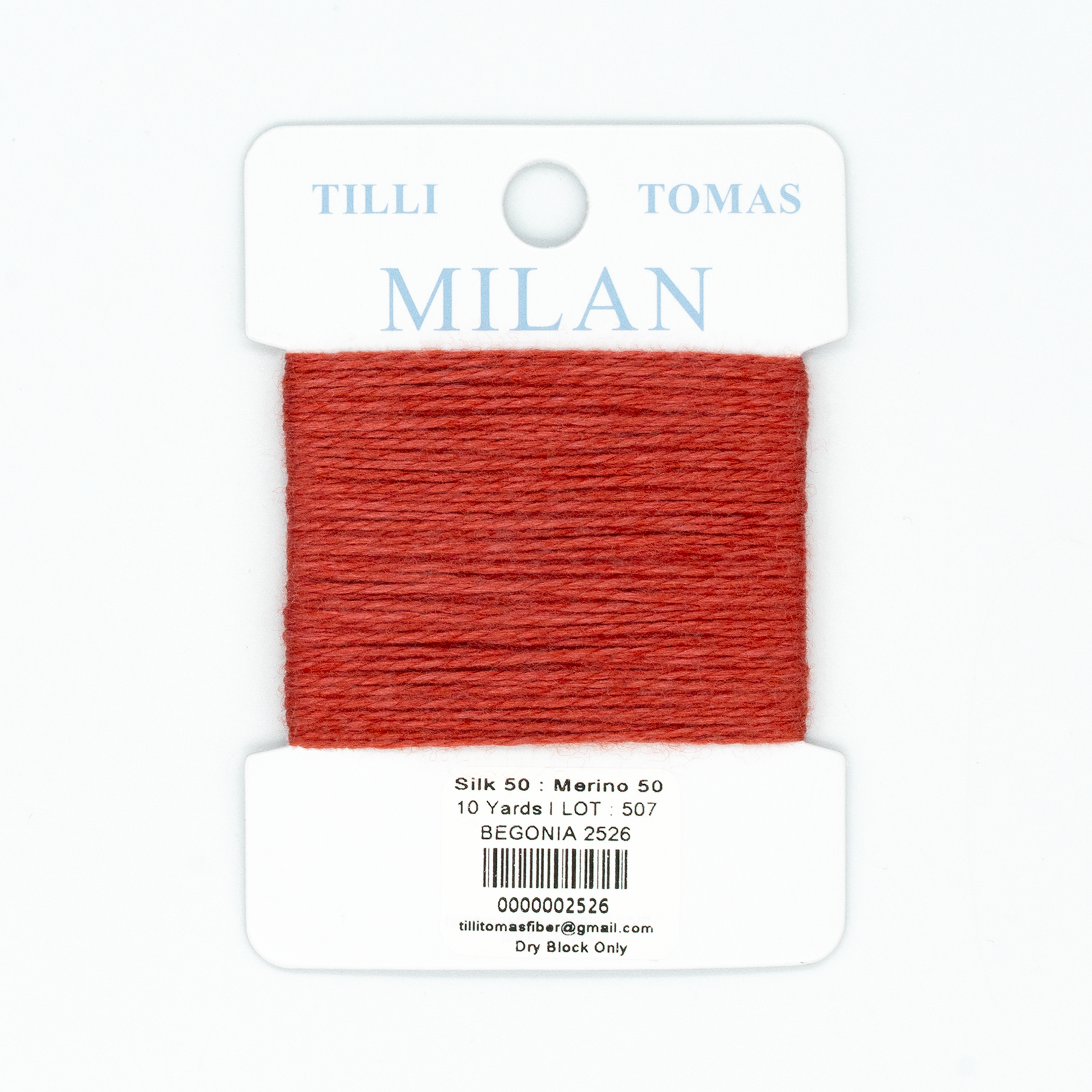 Milan Cards - Begonia 2526