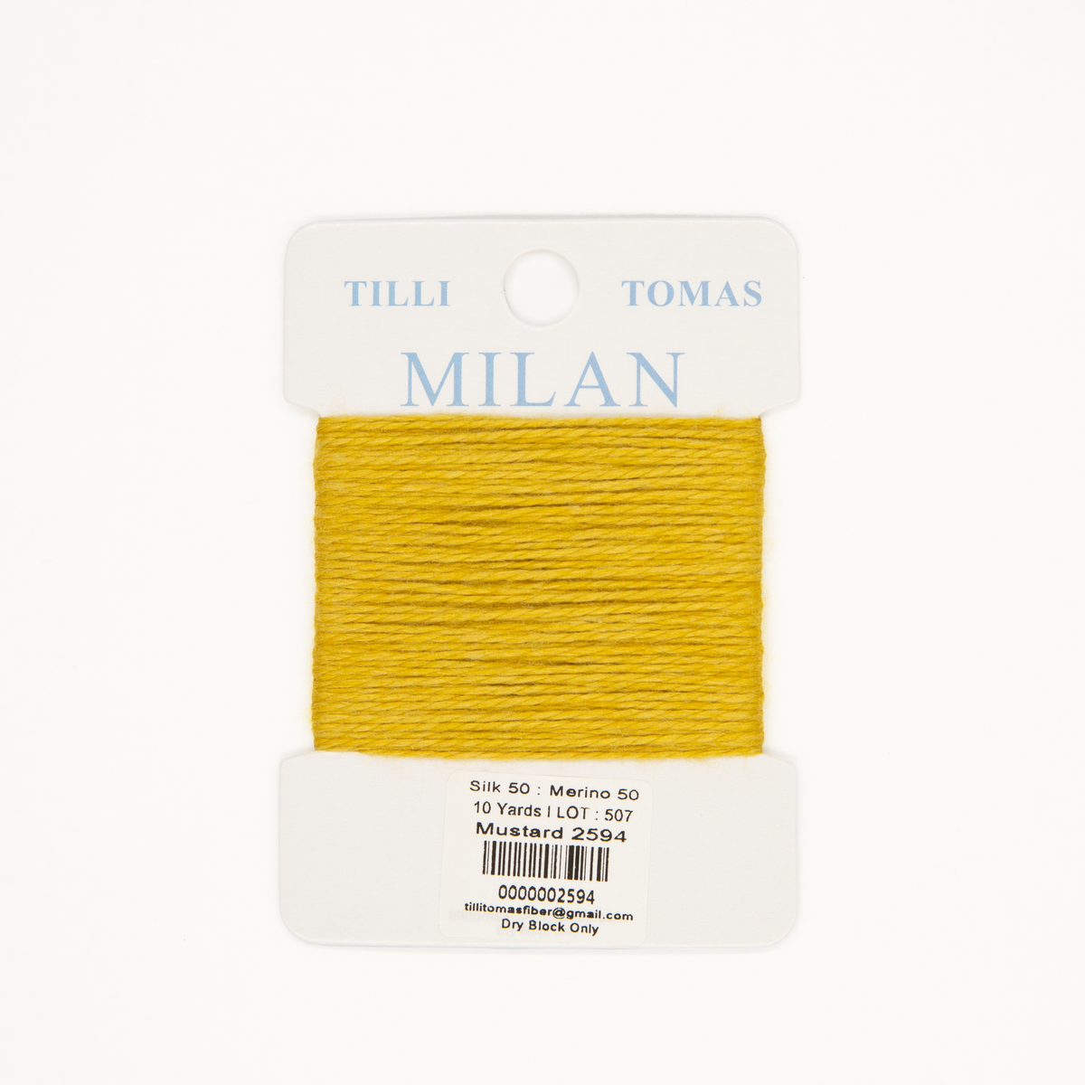 Milan Cards - Mustard 2594