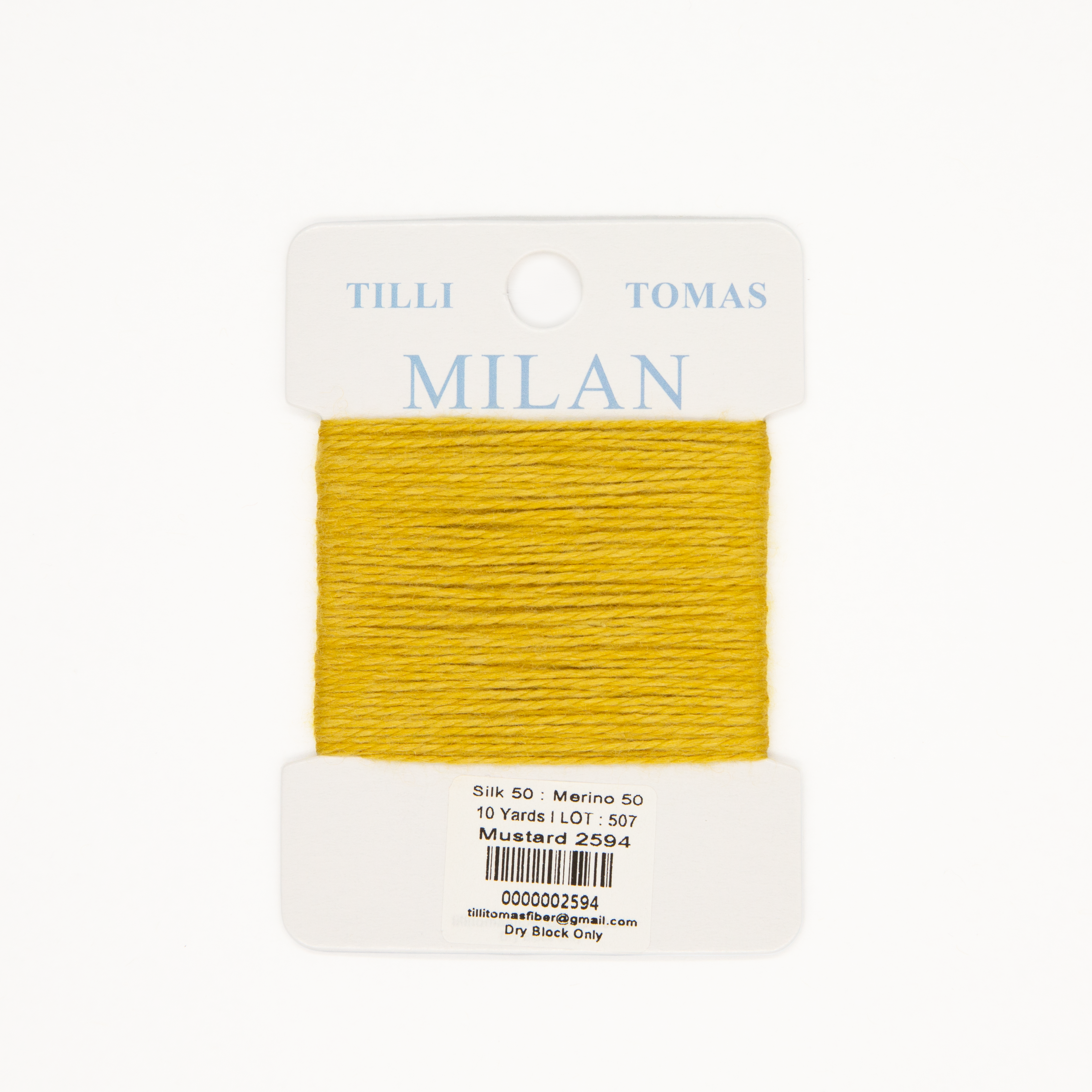 Milan Cards - Mustard 2594