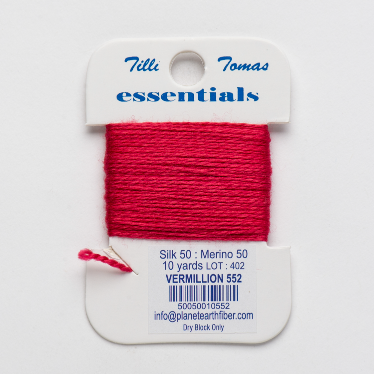 Essentials Cards - Vermillion 552