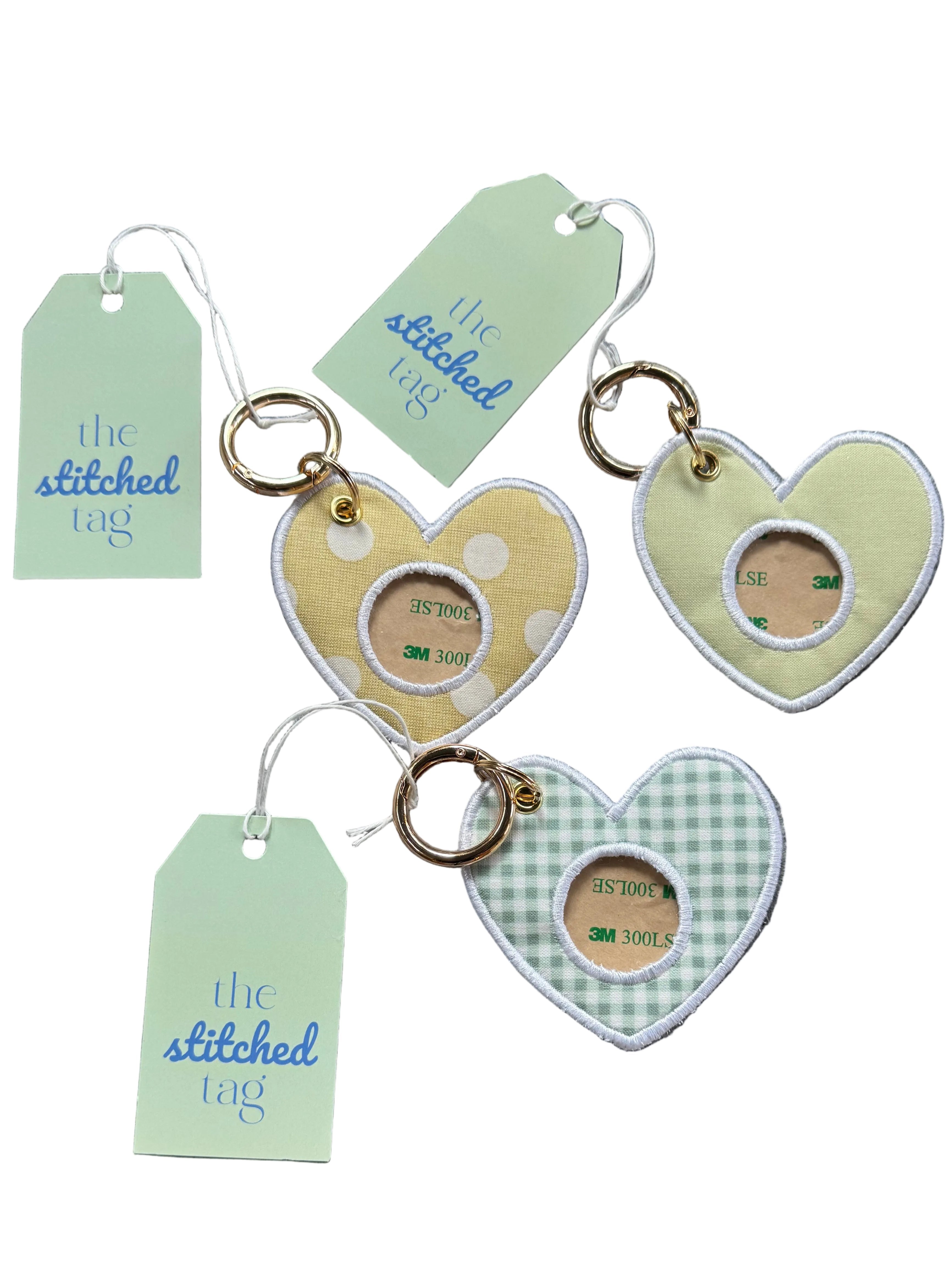 The Stitched Tag - Heart Shape