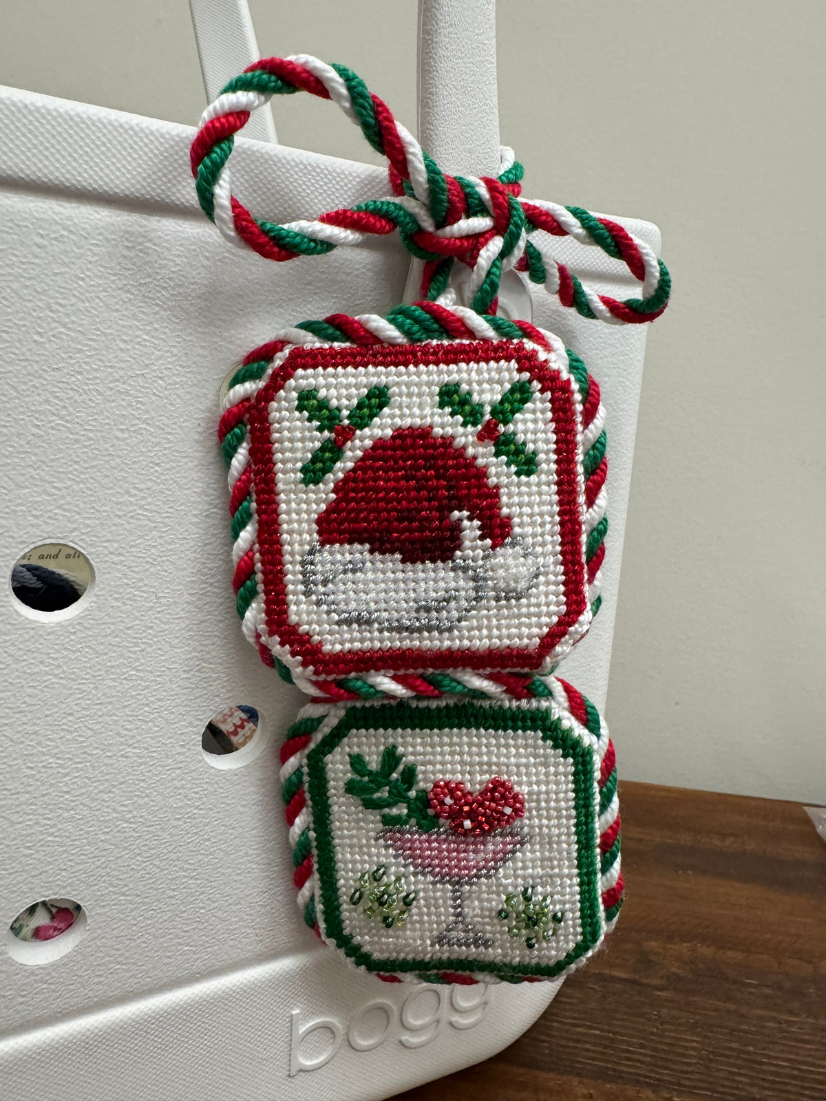 "Better Together Charms" Santa Hat & Mistletoe-tini
