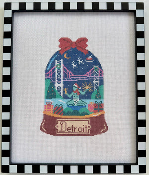 Snow Globe Detroit!❄️