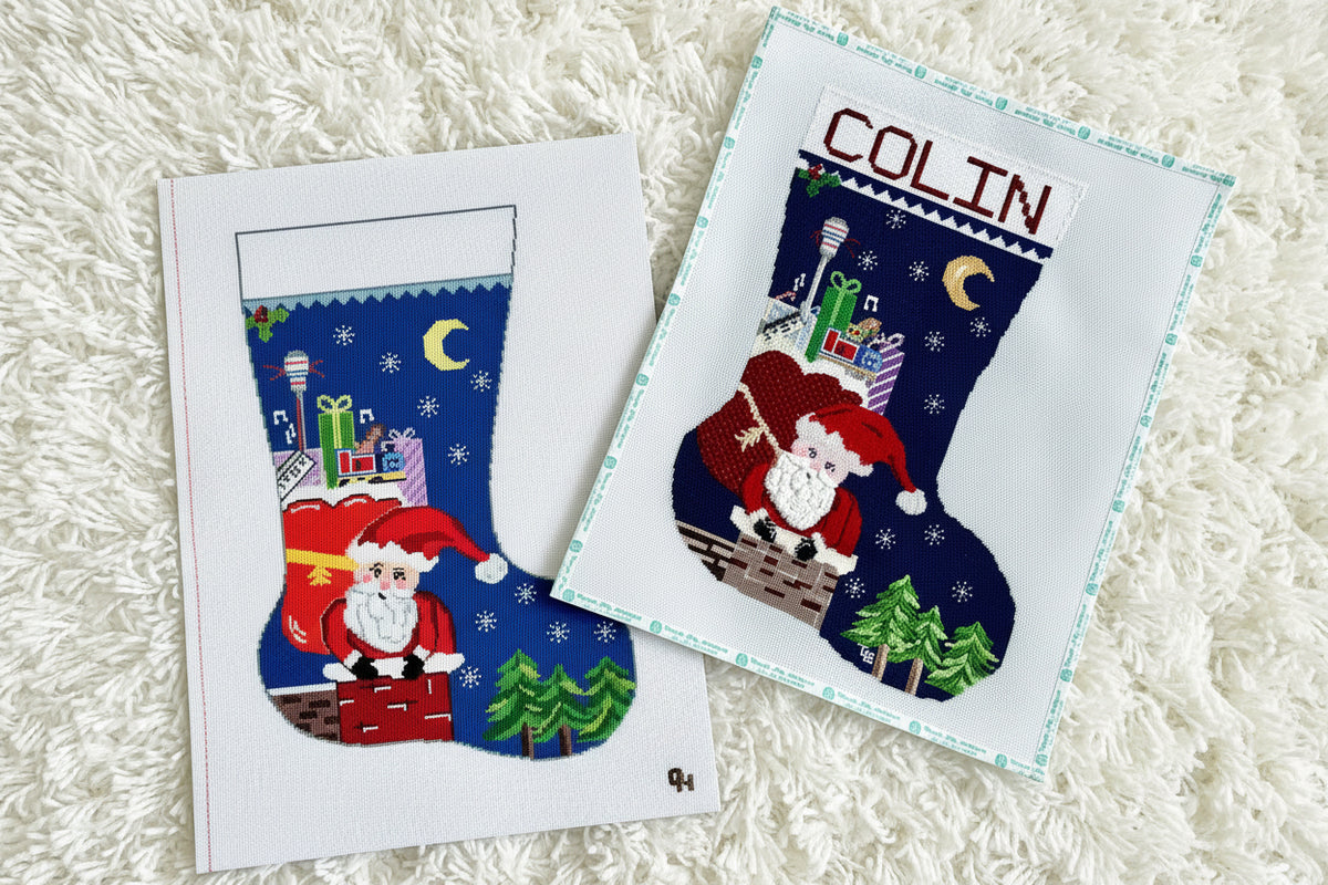 Christmas Stocking - Santa Train LAX
