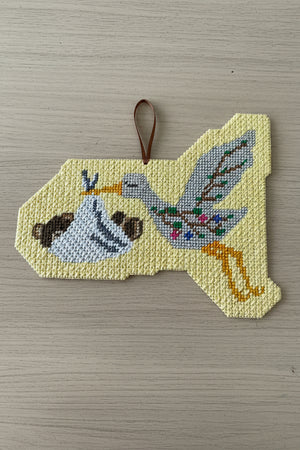 Stork Delivery (2-Sided Ornament)