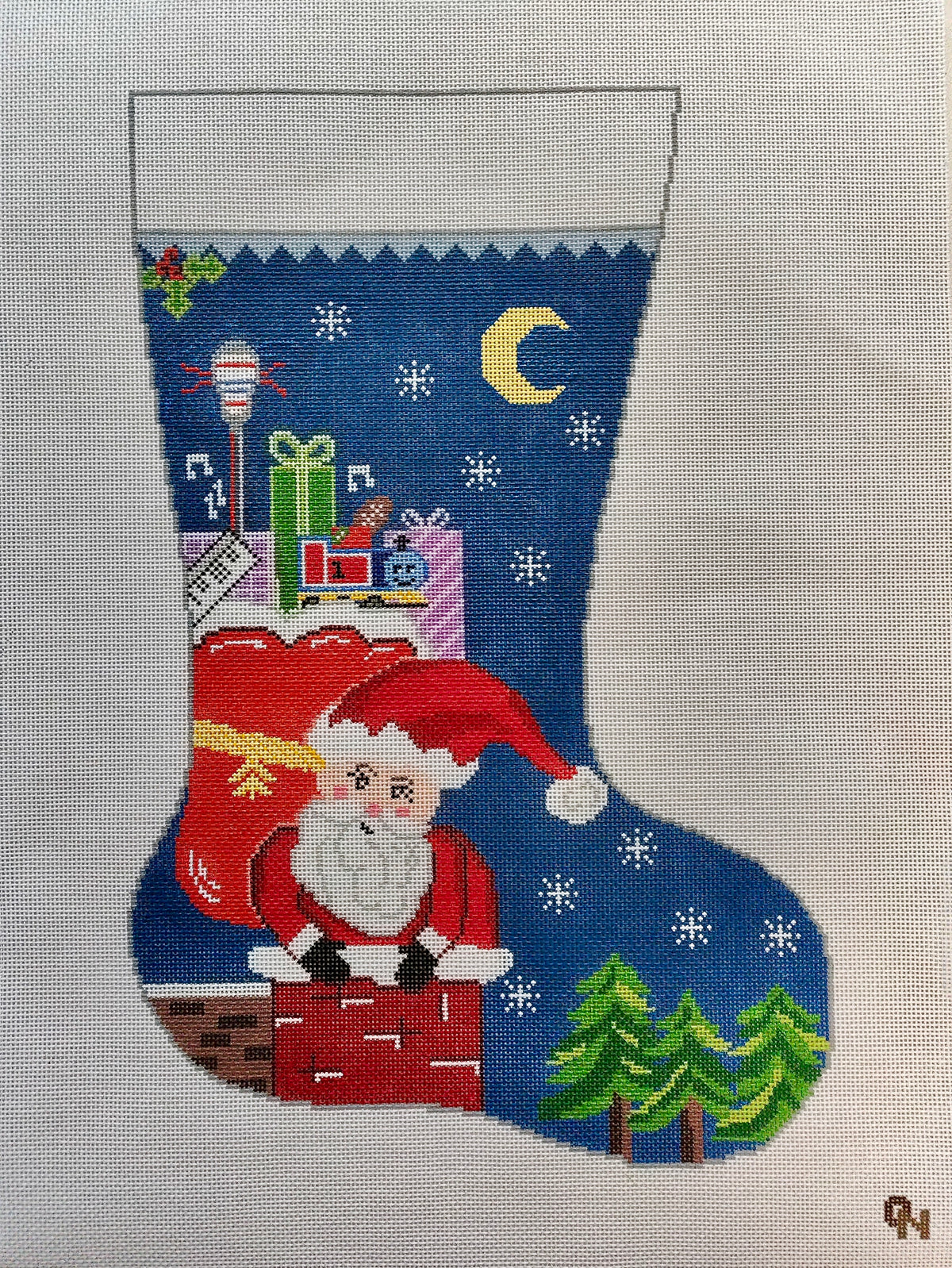 Christmas Stocking - Santa Train LAX