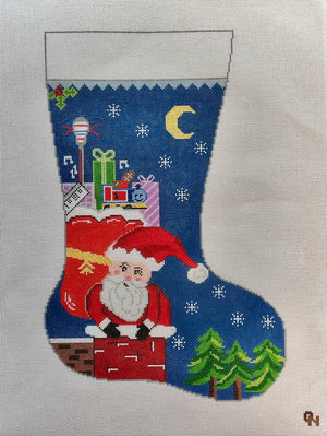 Christmas Stocking - Santa Train LAX