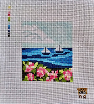 Sailboats & Flowers ⛵︎🌺⛵️
