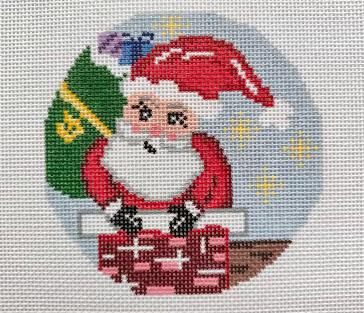 Santa Chimney Ornament