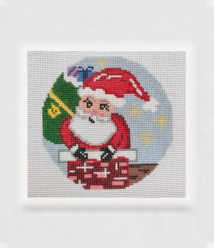 Santa Chimney Ornament