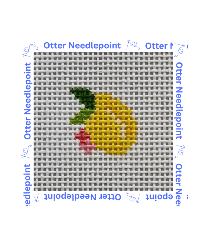 Lemon Single 1" Key Chain 13 mesh