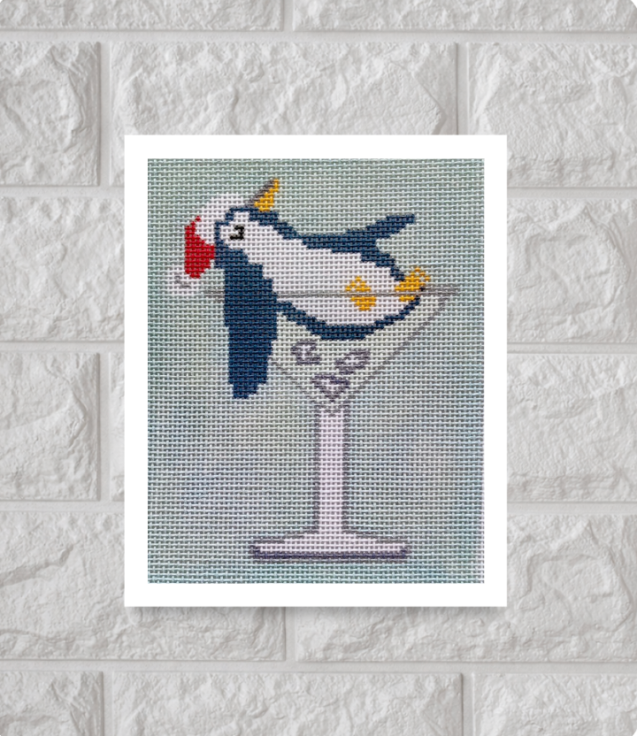 Tipsy Penguin Blue