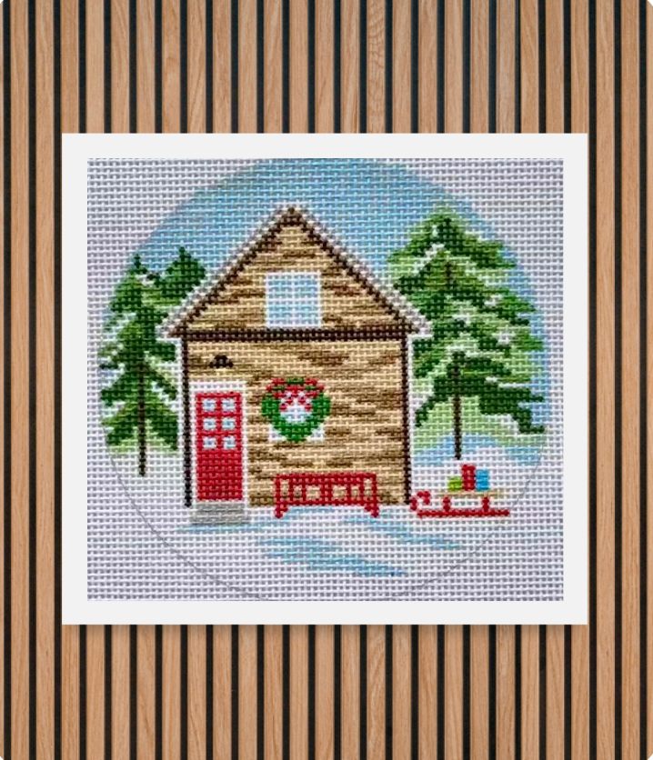 Winter Cabin Ornament