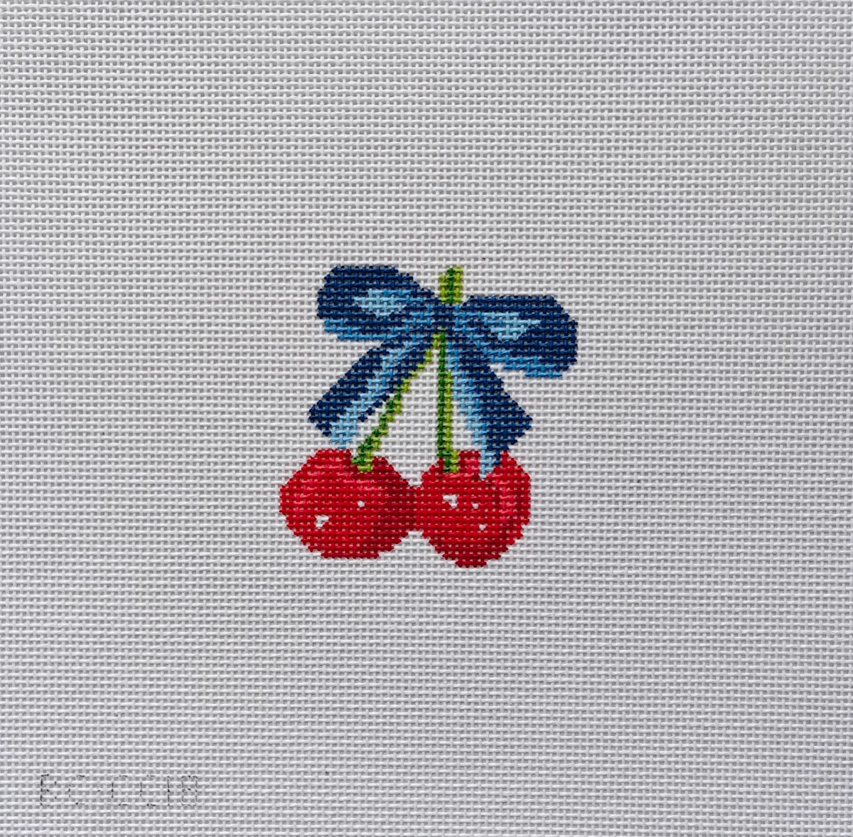 Cherry Blue Bow 18