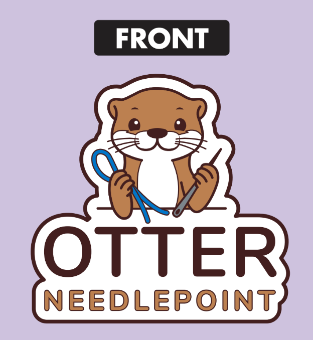 Needle Minder - Otter Needlepoint Logo