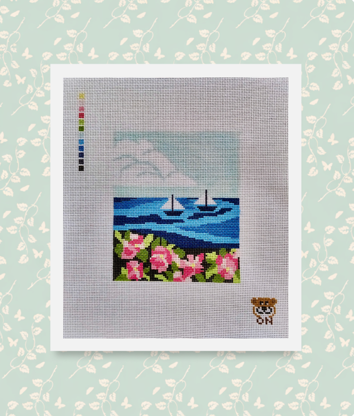 Sailboats & Flowers ⛵︎🌺⛵️