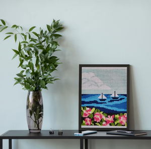 Sailboats & Flowers ⛵︎🌺⛵️