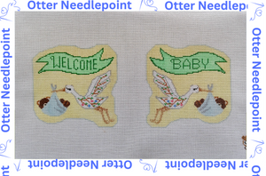 Stork Delivery (2-Sided Ornament)