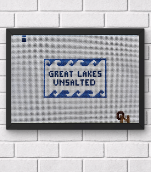 Great Lakes Unsalted (Magnet or Tag)