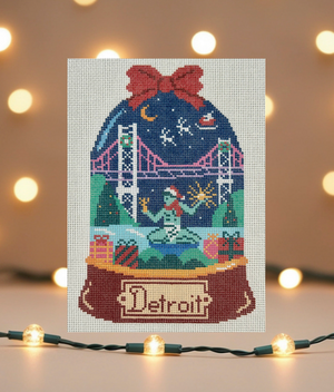 Snow Globe Detroit!❄️