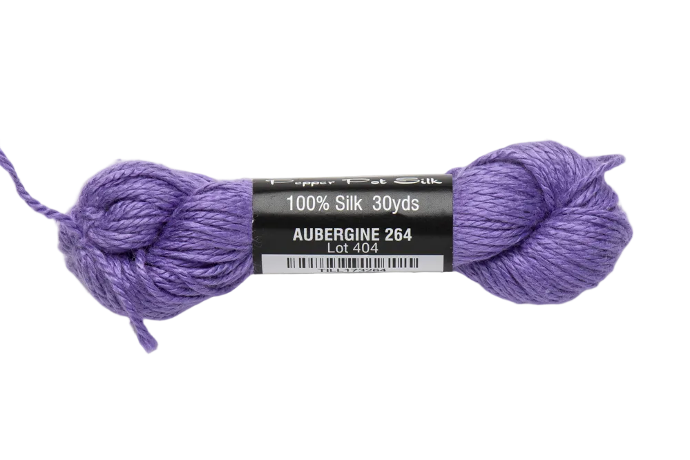 Pepper Pot Silk - Aubergine 264